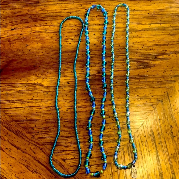 3 stretch bead necklaces - Picture 1 of 1